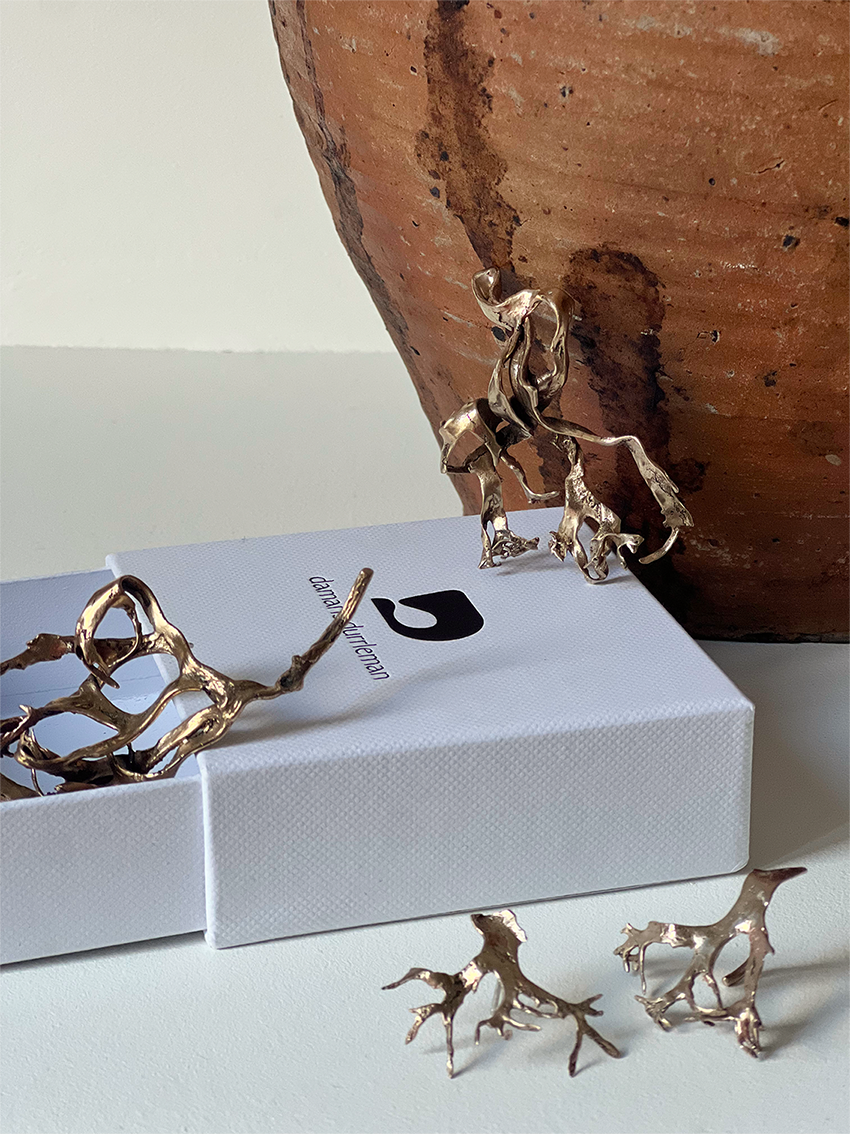 parure d'oreille e.